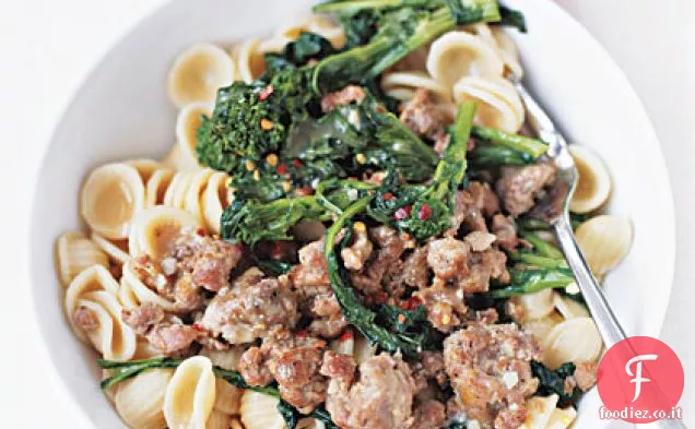 Pasta con Broccoli Rabe e Salsiccia