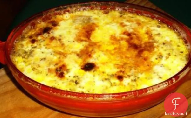 Casseruola di melanzane e formaggio