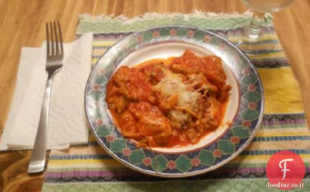 Parmigiana di melanzane facile