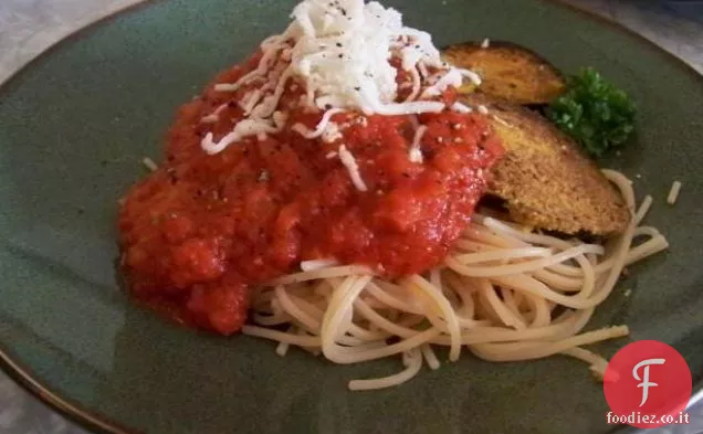 Non la parmigiana di melanzane di mia mamma (vegana e senza glutine)