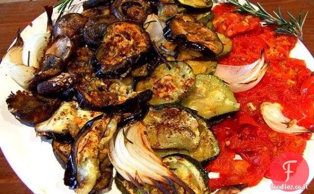 Melanzane con salsa di pomodoro