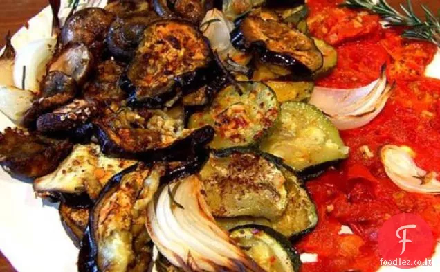 Cuocere le verdure mediterranee