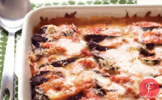 Parmigiano di melanzane più leggero