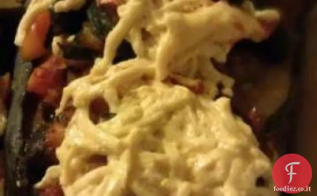 Melanzane ripiene vegetariane (melanzane)