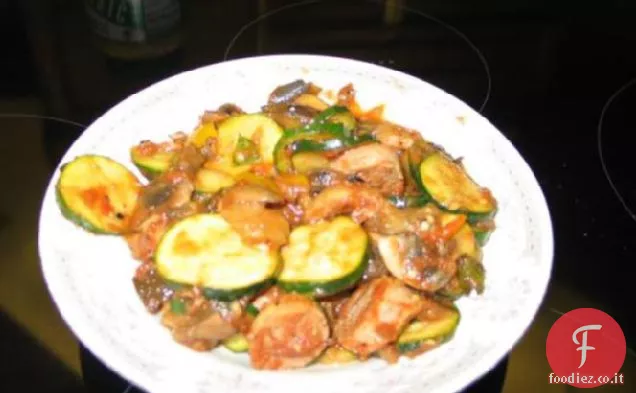 Ratatouille con Salsiccia Italiana