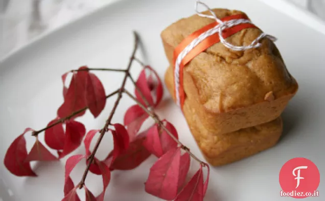 Pane di zucca in miniatura