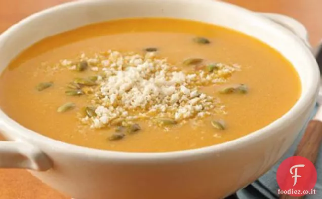 Zuppa di Zucca arrosto di Chiarello