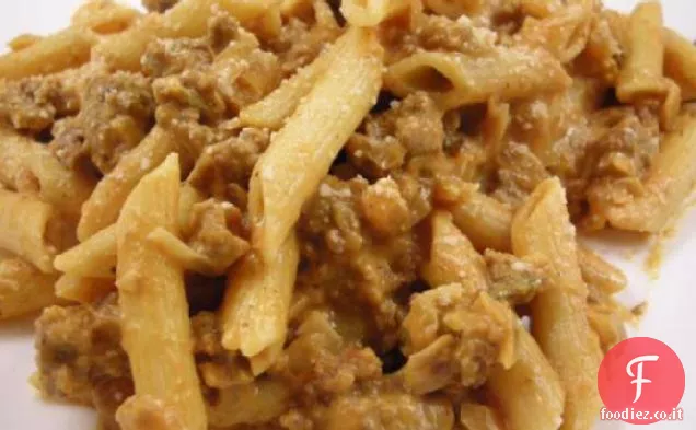 Pasta Autunnale con Zucca e Salsiccia