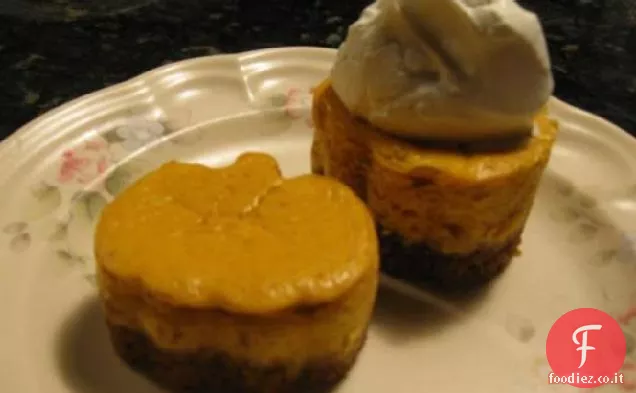 crostata di zucca con crosta di zenzero