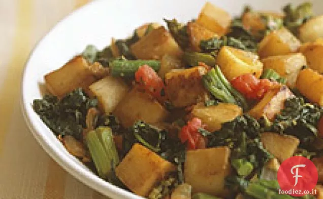 Hash Rapa con Broccoli Rabe