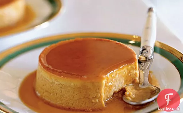 Flan di zucca doppio zenzero