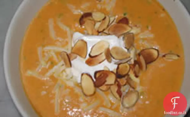 Zuppa di zucca salata