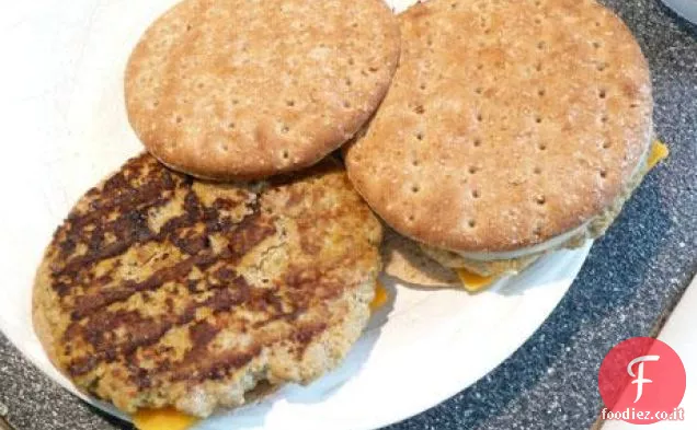 Hamburger di zucca di tacchino