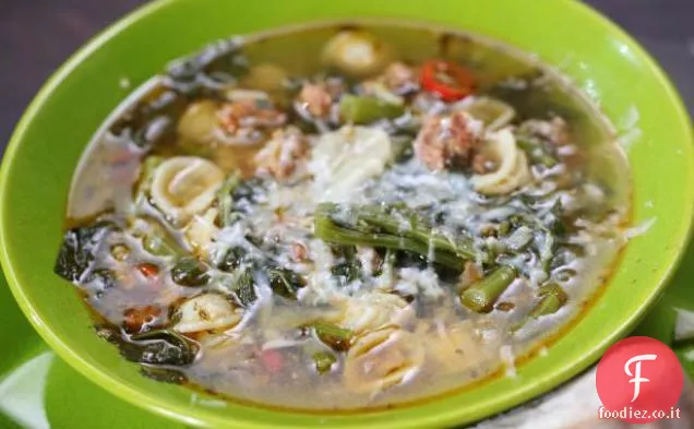 Salsiccia e broccoli Rabe Stoup
