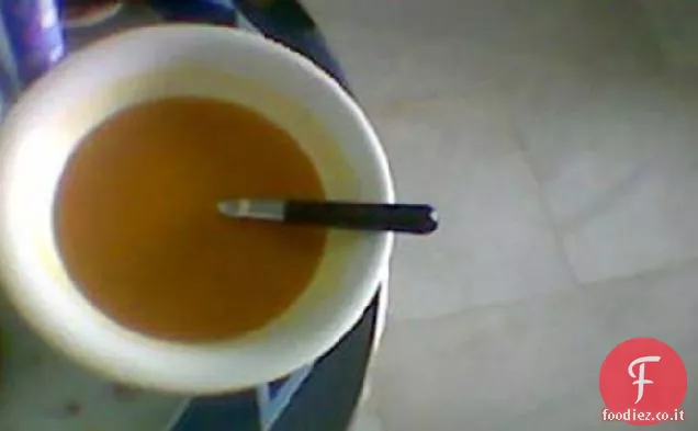 Zuppa di zucca arrosto e patate dolci