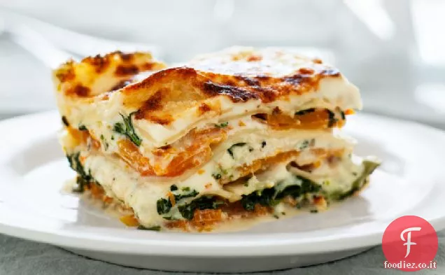 Lasagne di zucca e broccoli