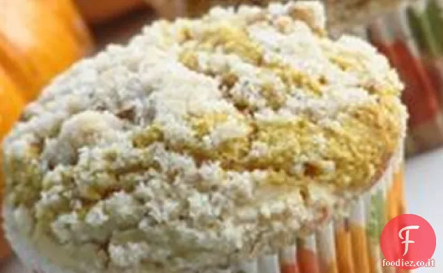 Muffin di zucca ripieni di crema di formaggio