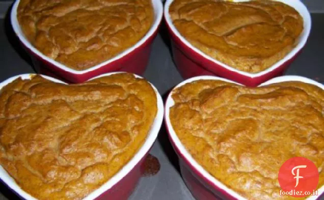 Torta di zucca leggera senza crosta