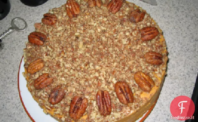 Cheesecake al turbinio di zucca
