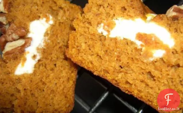 Muffin di zucca con crema di formaggio Centro