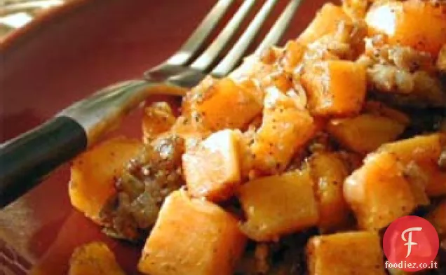 Hash di patate dolci