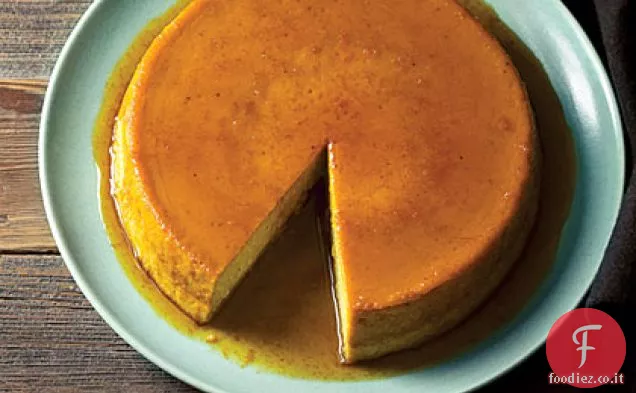 Flan di Zucca Arancione caramellato