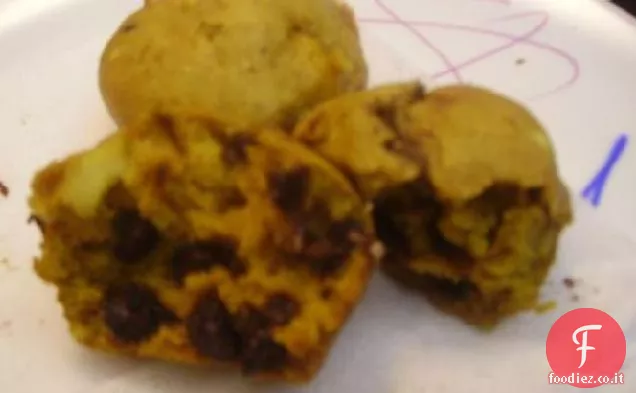 Muffin di zucca alla mela