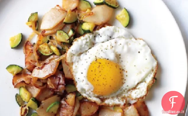 Patate e zucchine Hash