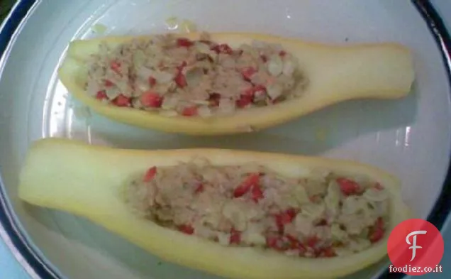 Zucca estiva ripiena