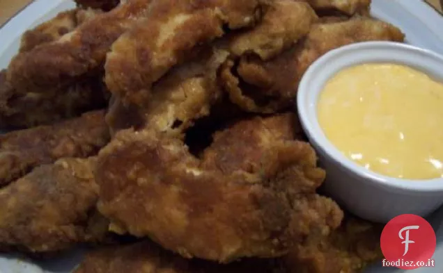 Pretzel di Rachael Ray - Dita di pollo in crosta e zucchine