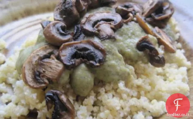 Salsa cremosa di funghi Alfredo