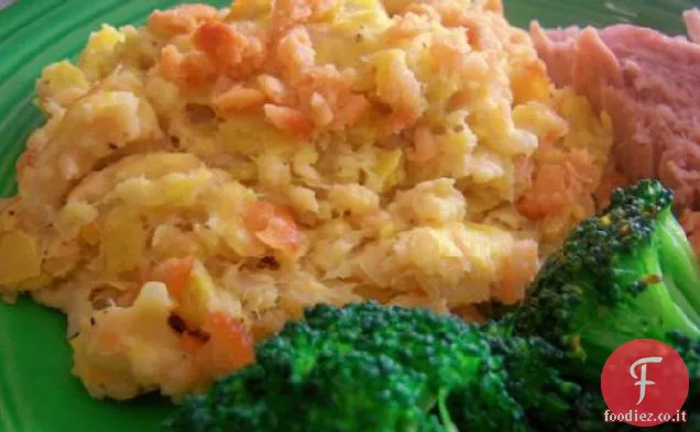 Zucca gialla al forno di zia Fanny