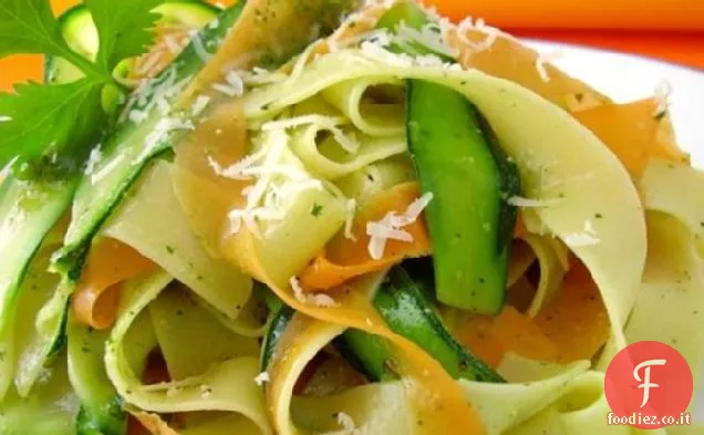 Fettuccine con Nastri Vegetali