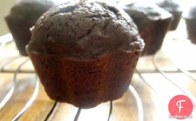 No Grasso Cioccolato Zucchine Muffin