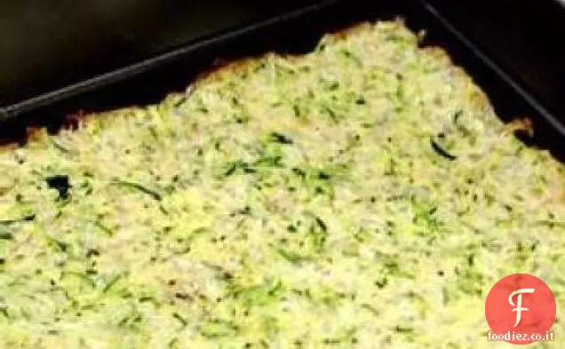 Pasta per pizza di zucchine