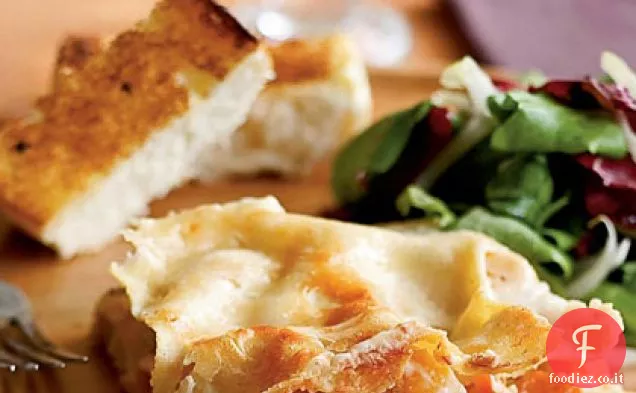Lasagna di parmigiano e radice