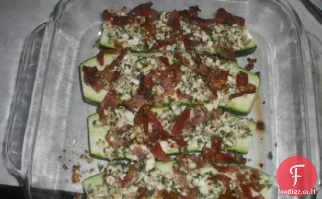 Zucchine alla feta-Bacon di Terry