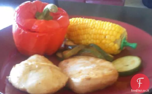 Rosmarino fresco Pollo e Zucchine