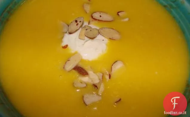Zuppa di zucca al pomodoro