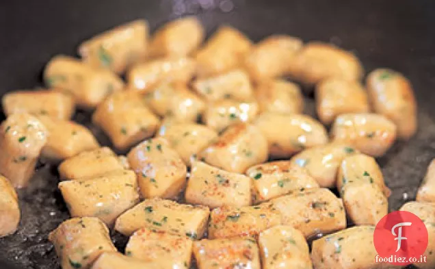 Gnocchi con Funghi e Zucca