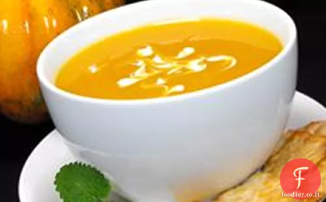Zuppa di zucca e ghianda