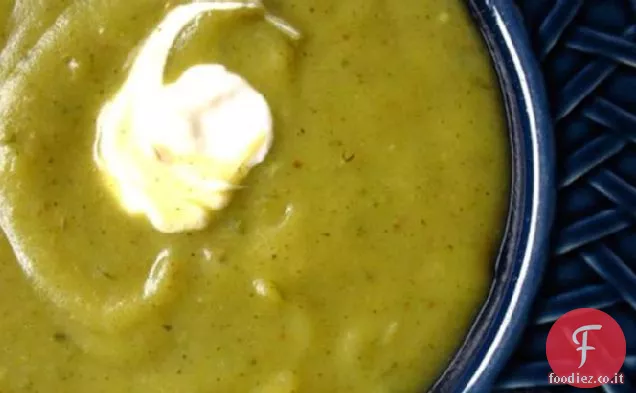 Zuppa di zucchine al curry