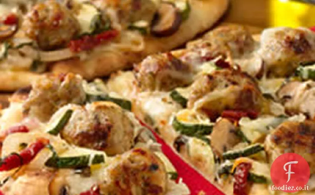Pizza Alfredo con Verdure Arrosto