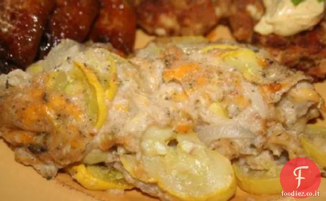 Casseruola di zucca gialla Boston