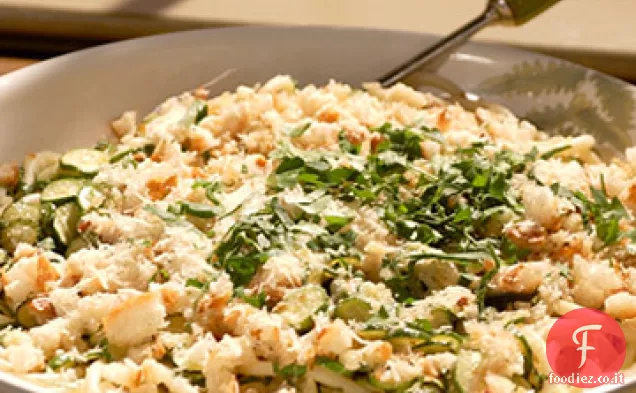 Perciatelli con Zucchine e Pangrattato