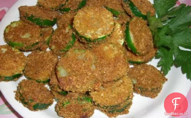 Monete di zucchine al forno di Chiara