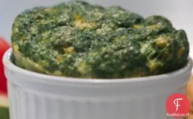 Soufflé di broccoli di Pasqua