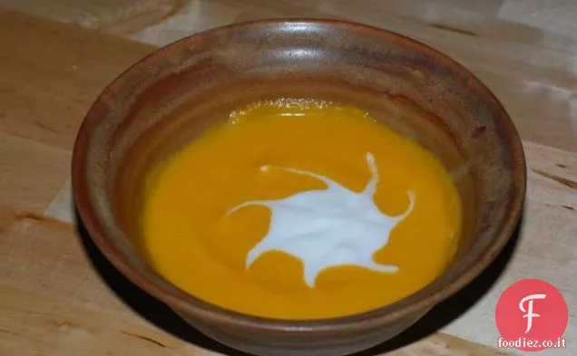 Riso integrale facile con peperoni e zucchine