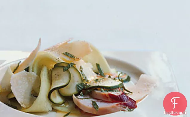 Insalata di zucchine e melone