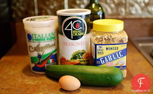 Salato Cheddar Zucchine Pane di mais